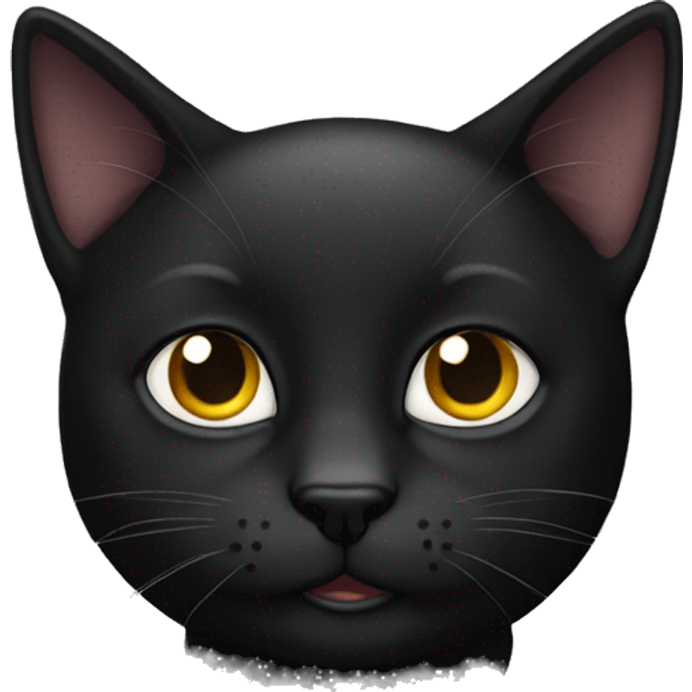 Black cat emoji