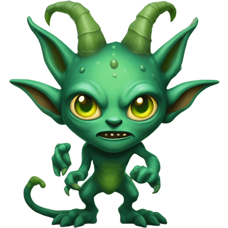 Alien goblin demon emoji