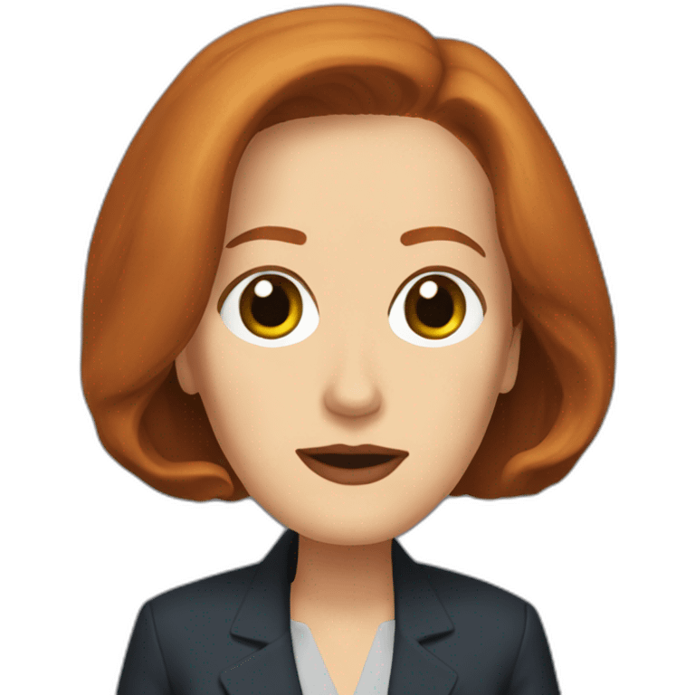 Dana Scully emoji