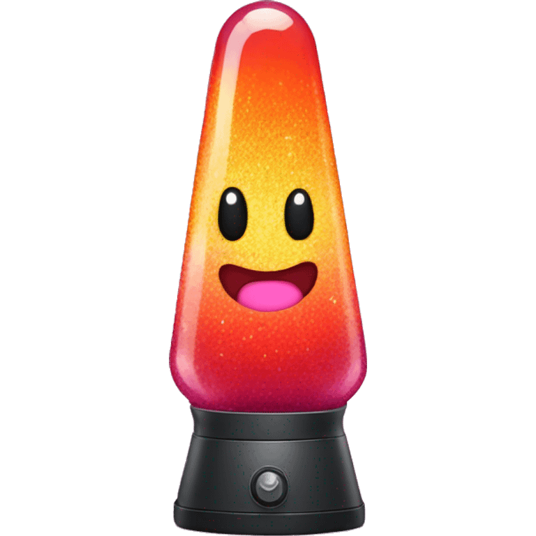 Lava Lamp With Glitter emoji