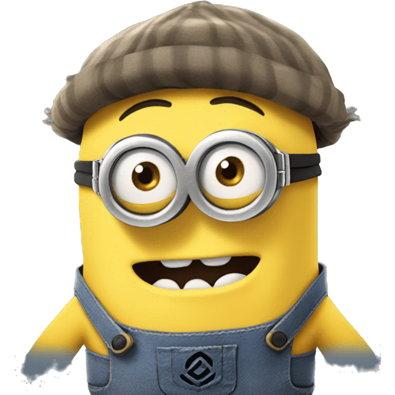 Minion Carl from minion rush emoji