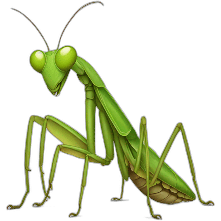 praying mantis emoji