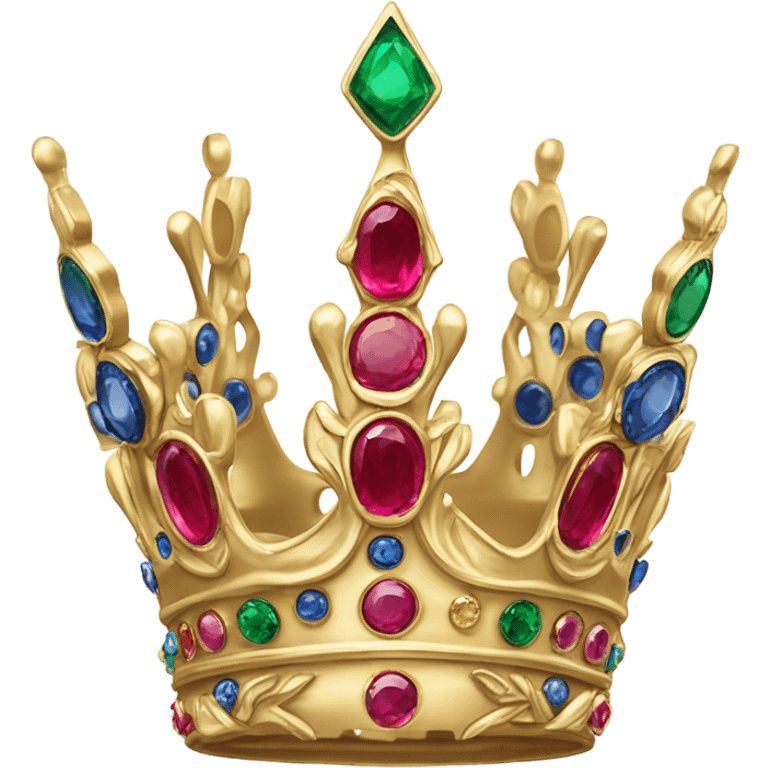 GOLD KING CROWN emoji