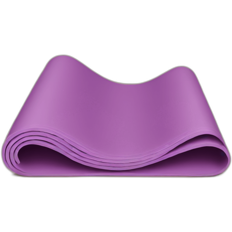 Yoga mat emoji