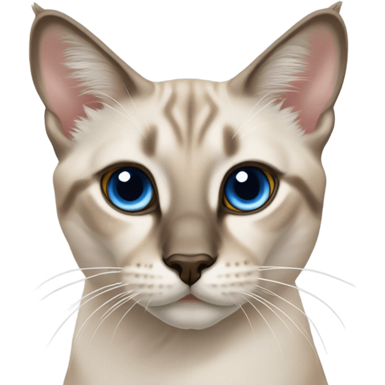 Lynx point Siamese  emoji