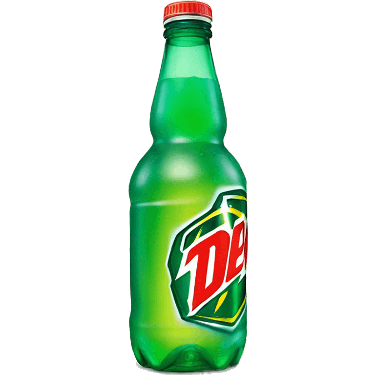 Mountain Dew Baja Blast in bottle emoji