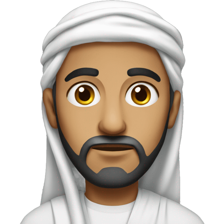 Serious Arab Muslim emoji