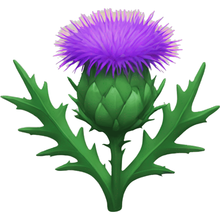 Thistle emoji