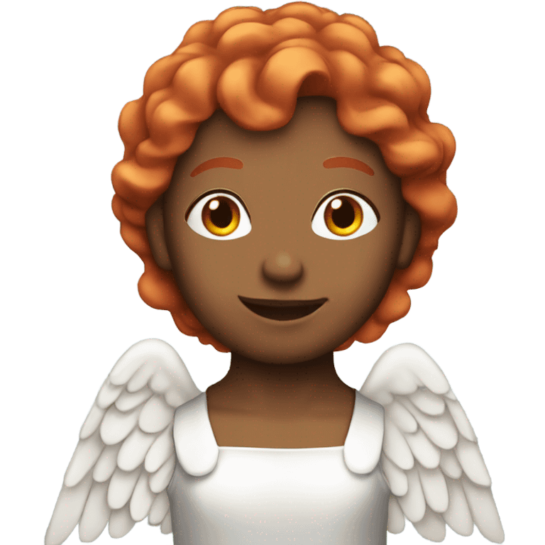 angel with red hair  emoji