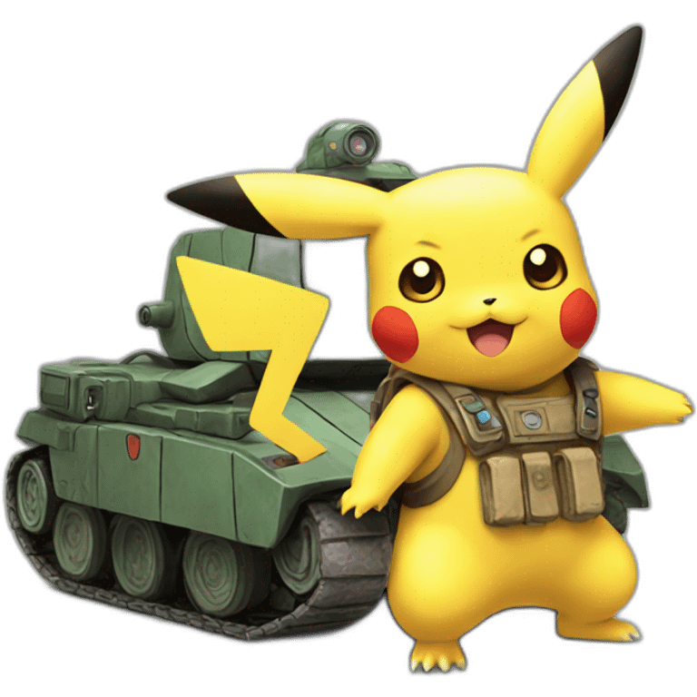 pikachu sur tortank emoji