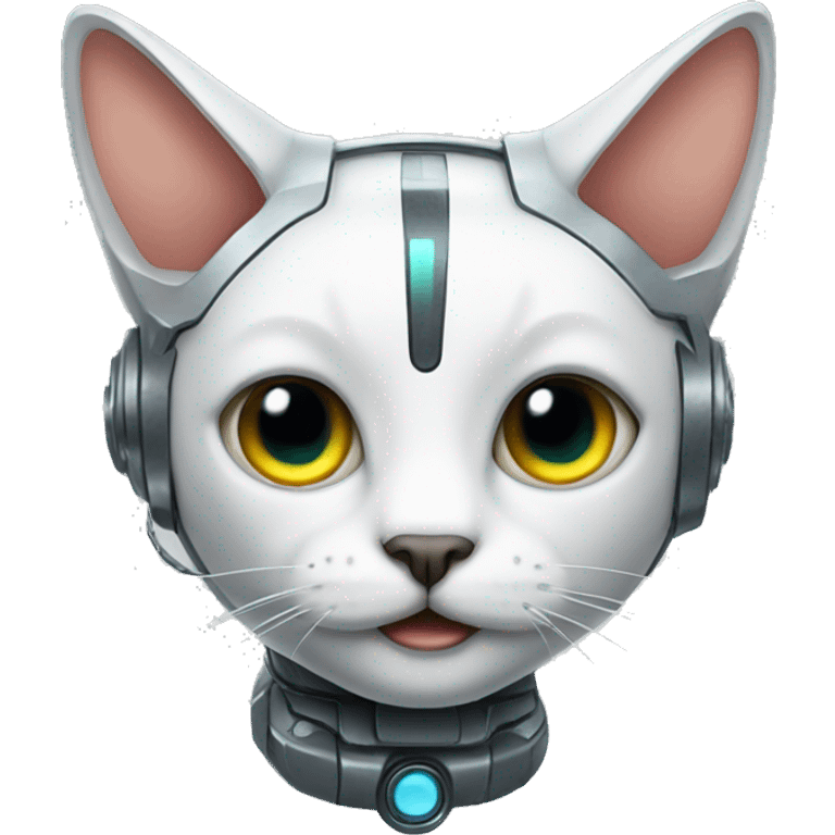 robot cat emoji