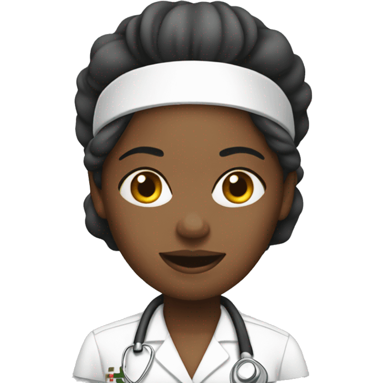 black nurse driving  emoji