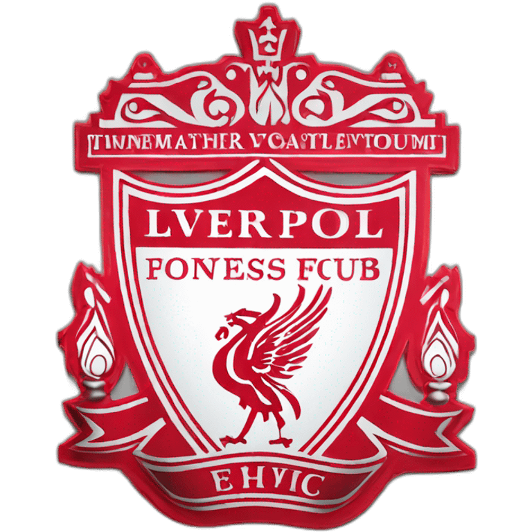 Liverpool FC logo emoji