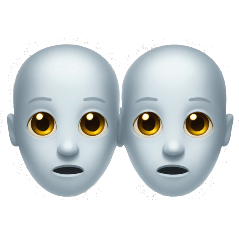 Twin ghosts emoji