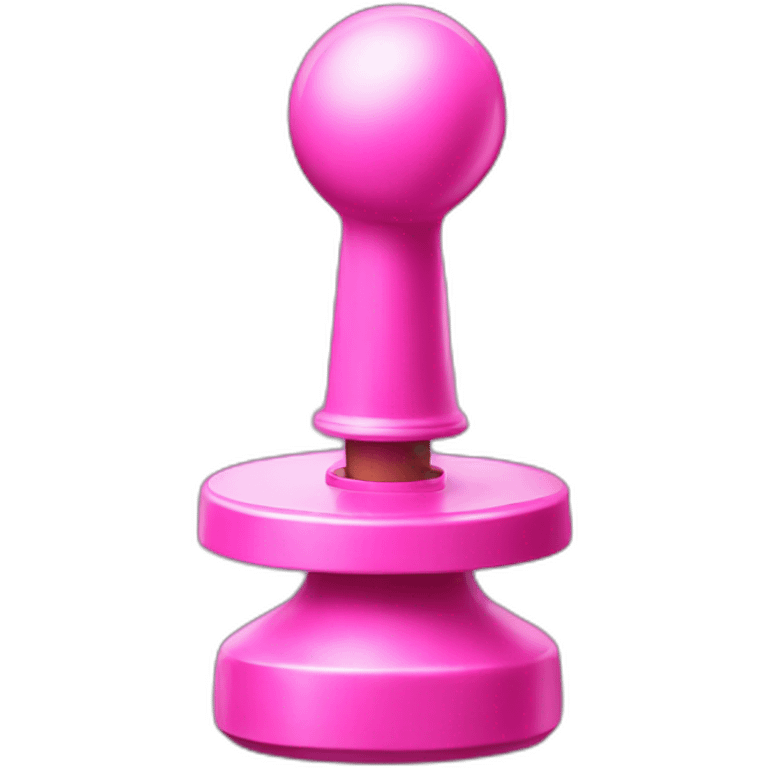 pink joystick emoji