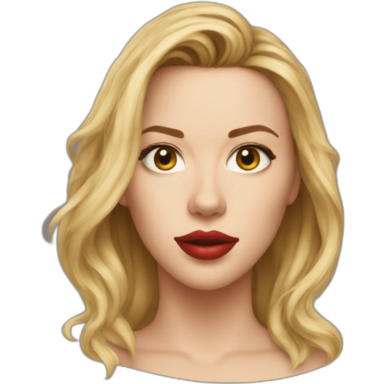 Scarlett Johansson emoji