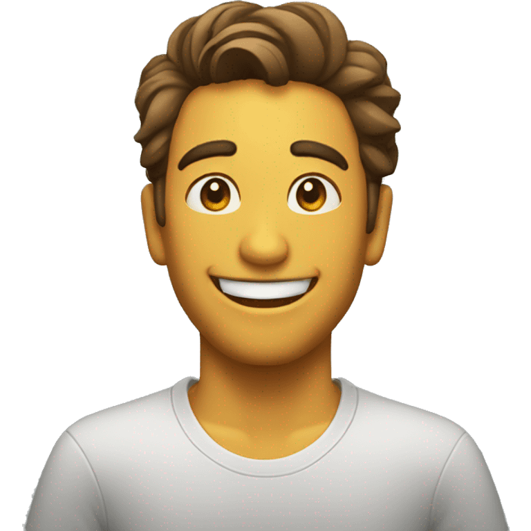 Chico sonriente emoji