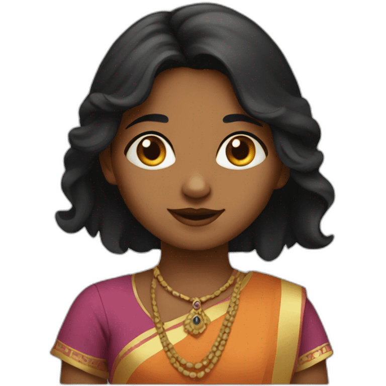 Indian girl emoji