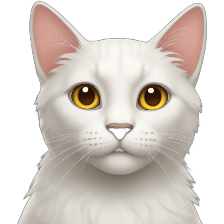 anthropomorphic cat emoji