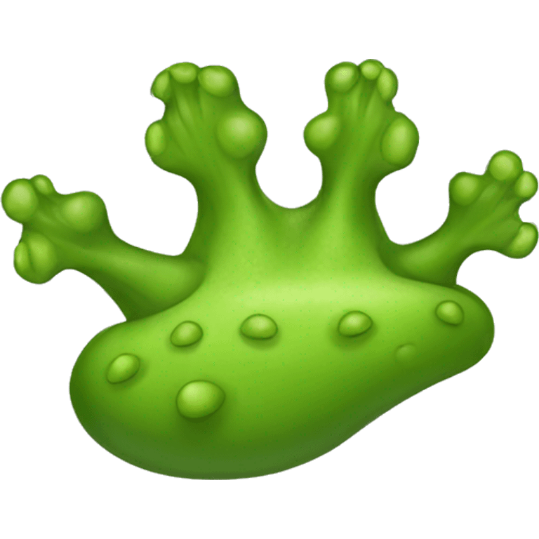 Frog foot emoji