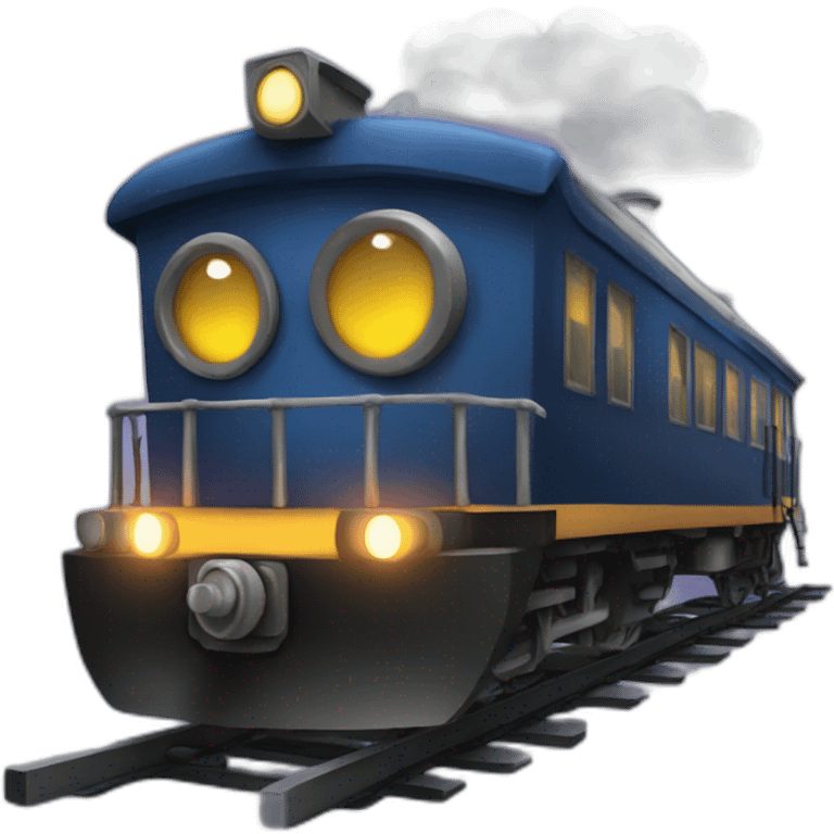 Train de nuit emoji