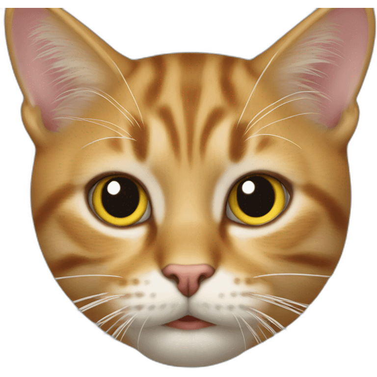 A cat taking a d’Howell emoji