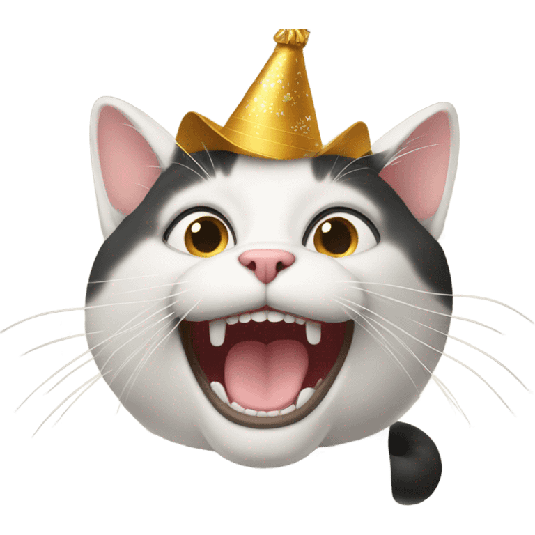 Happy new year cat  emoji