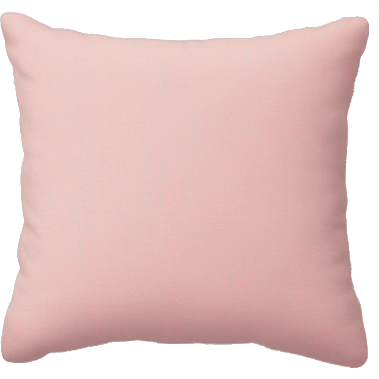 Pastel pink pillow emoji