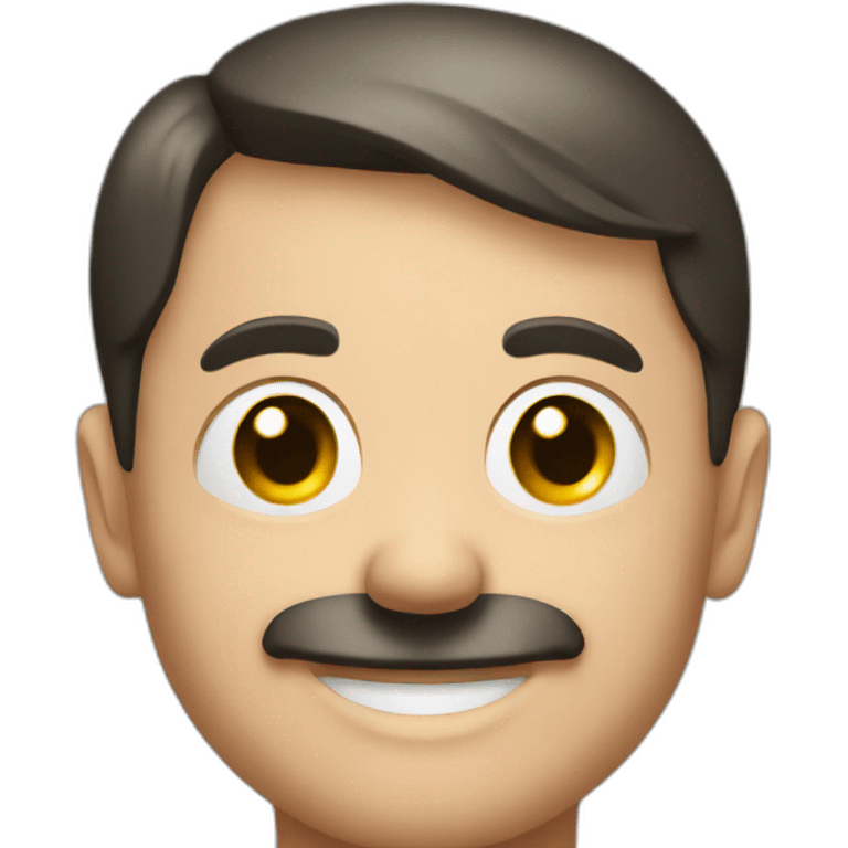 Hitler smiling emoji