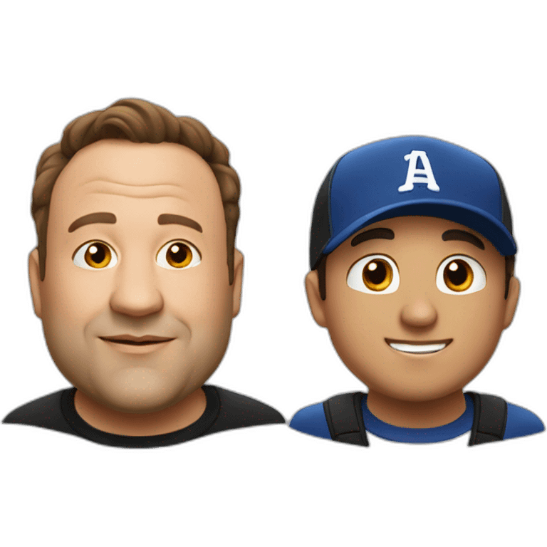 kevin james and ice spice emoji