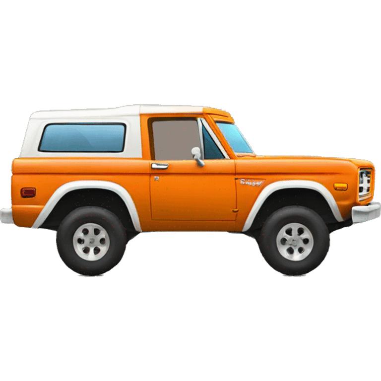 bronco car emoji