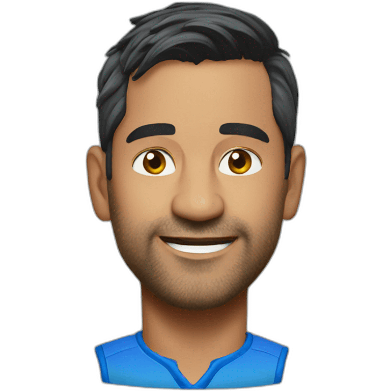 Mahendra sing dhoni emoji