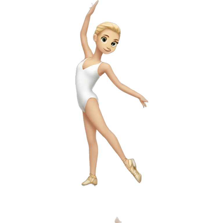 White girl dancer emoji