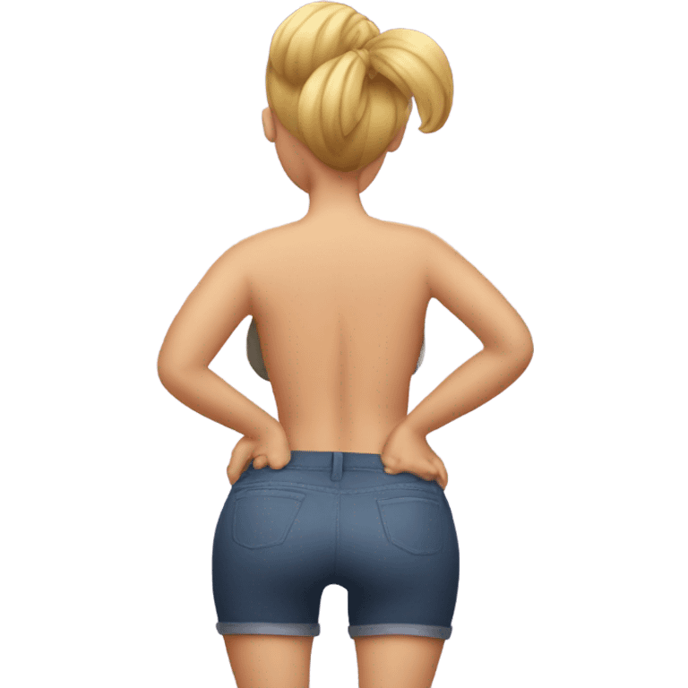 Emoji with glutes emoji