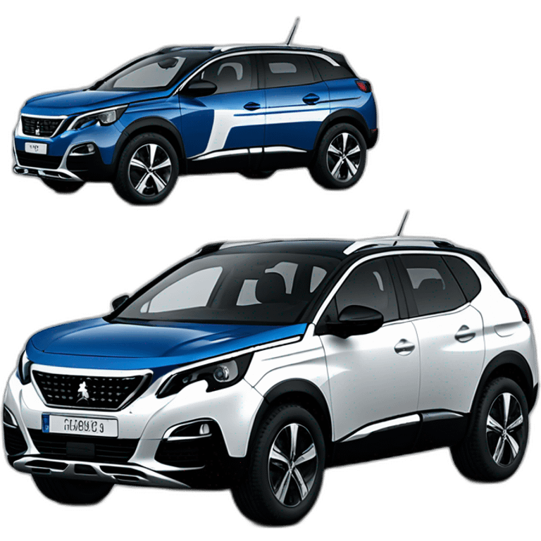 Peugeot 3008 gendarmerie  emoji