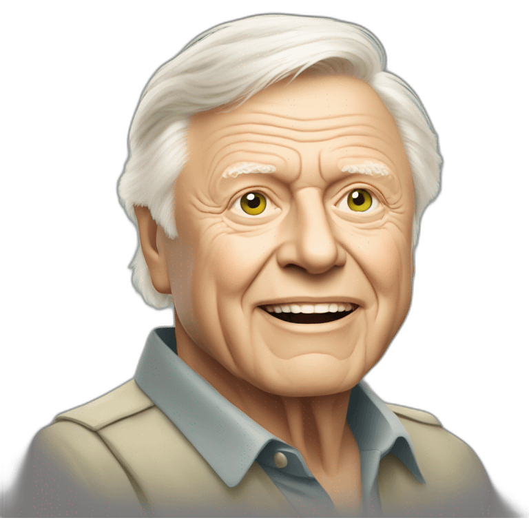 david attenborough disco emoji