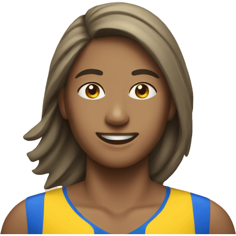 Beach volleyball player emoji