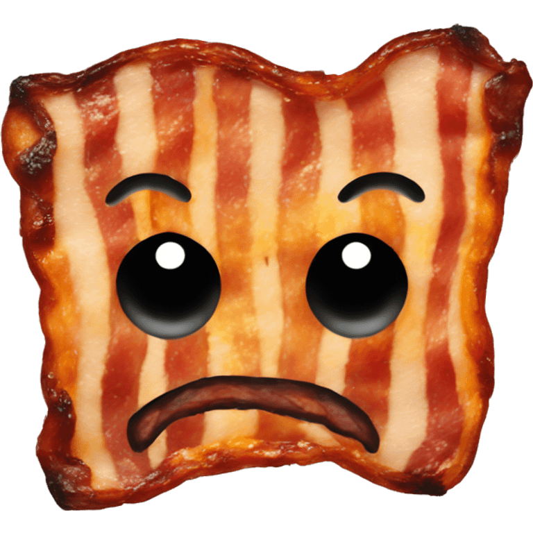 Burnt bacon  emoji