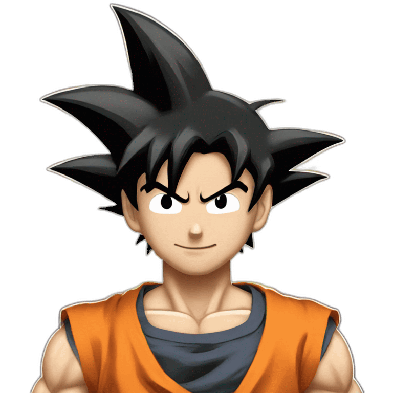 rave goku emoji