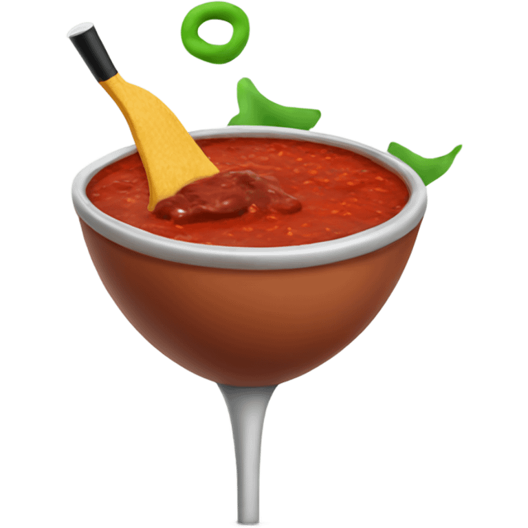 Chili dip golf shot emoji