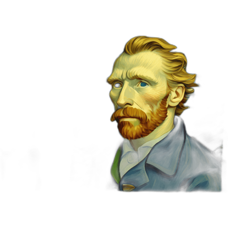 van Gogh paint emoji