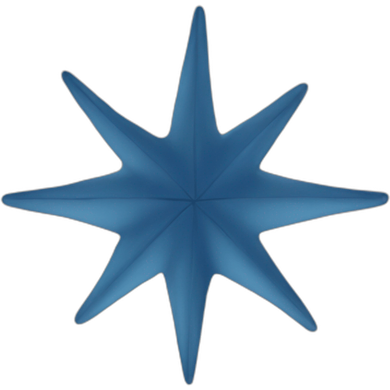 blue-star-7-branches emoji