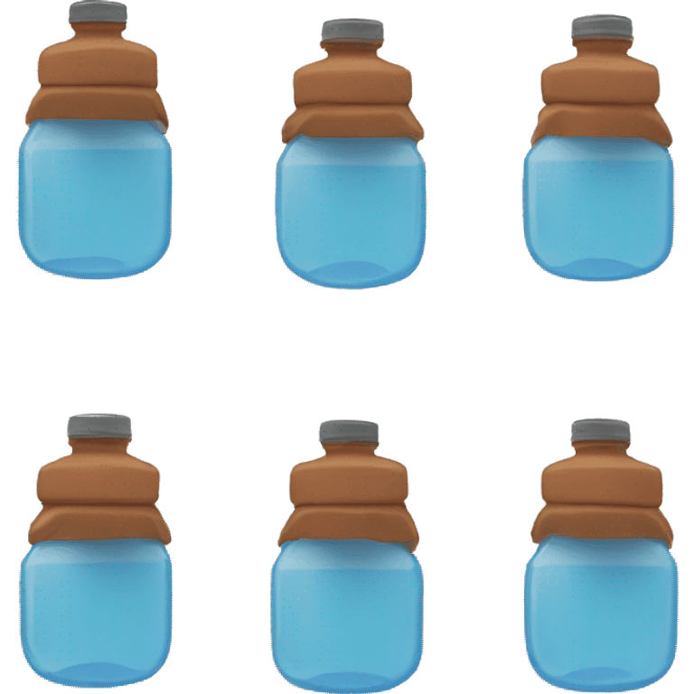 Water bottle  emoji