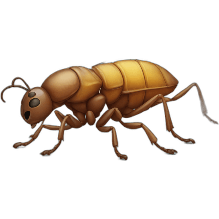 Dead flea emoji