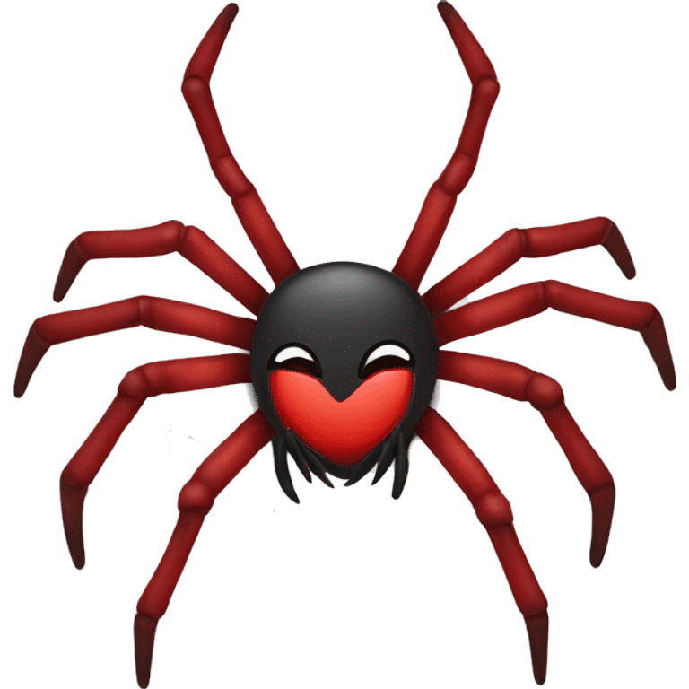 A spider (representing web crawlers) with a red "no" symbol over it. emoji