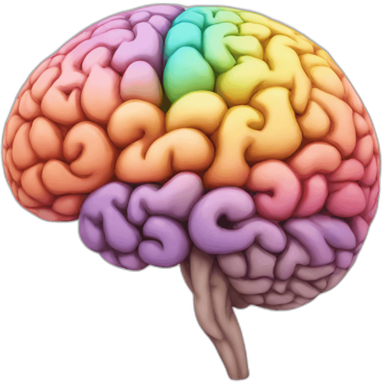 brain colorful emoji