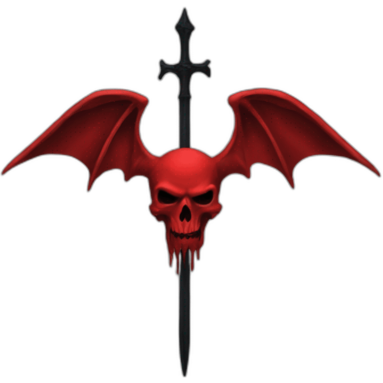 The Satanic Temple flag emoji