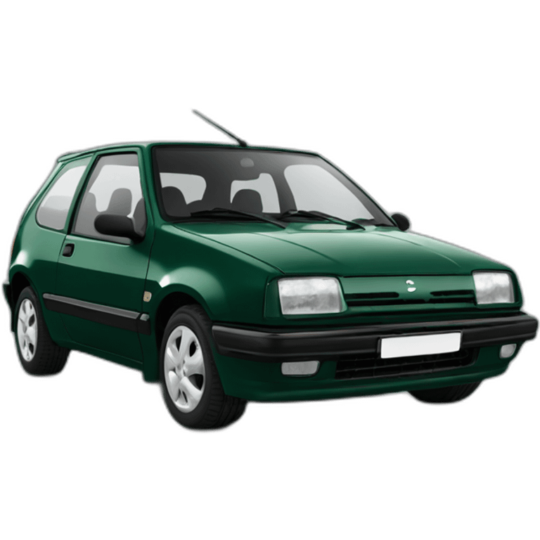 Saxo vts rallye dark green emoji