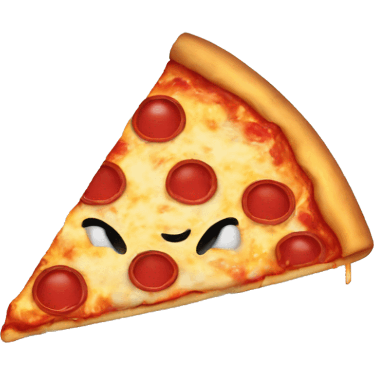 Pizza crying emoji