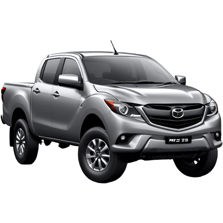 Mazda BT-50 - Mazda (Model Year: 2022) (Iconic colour: Dark Silver) emoji